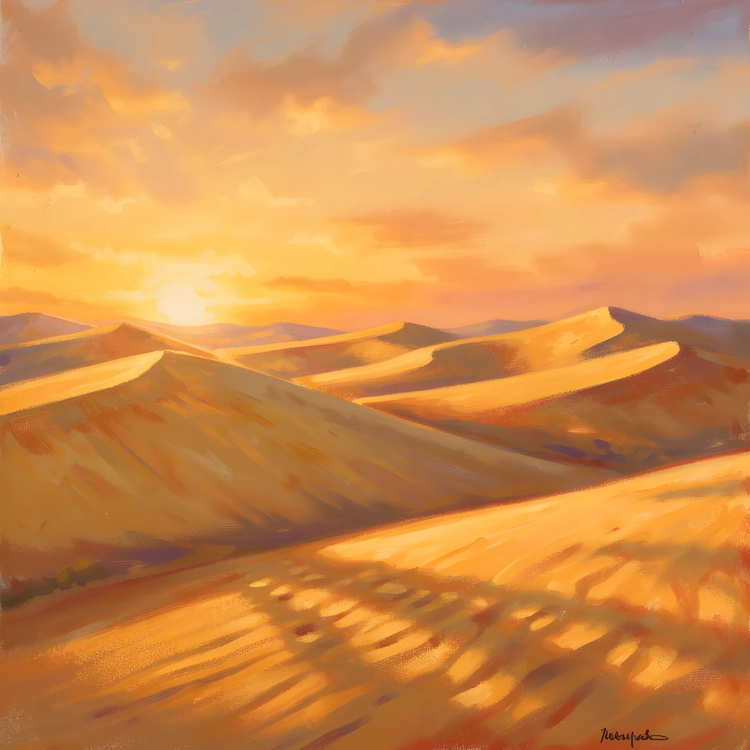 Desert Golden Glow