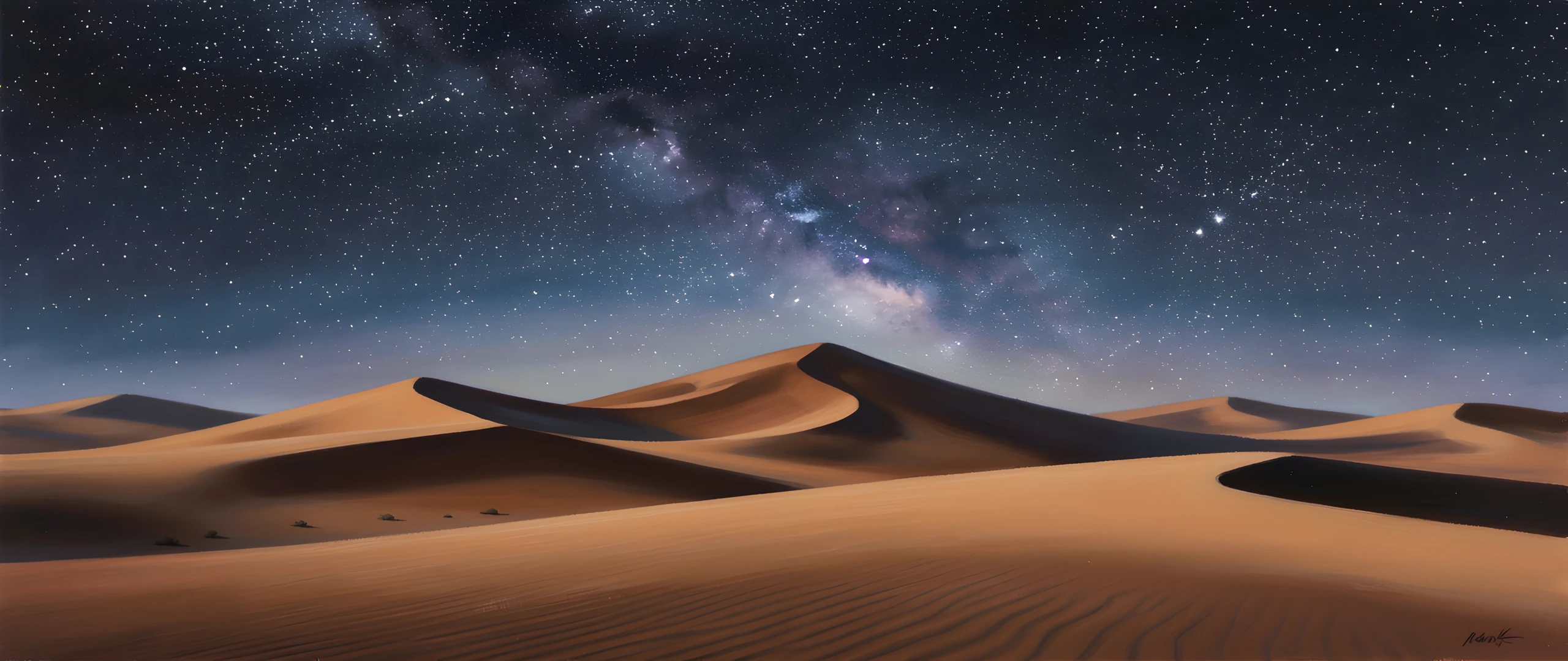 Desert Star Night