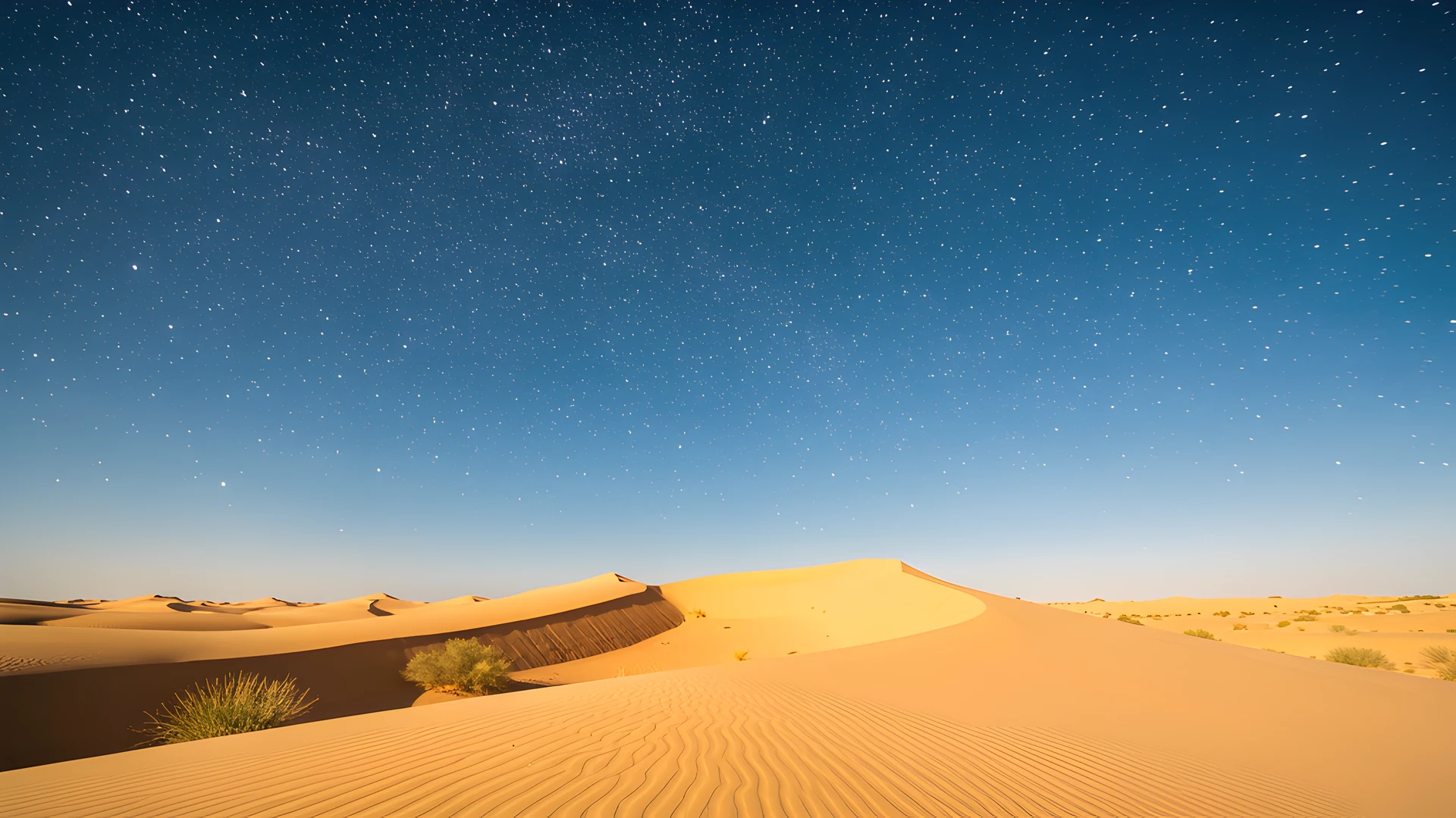 Desert Star Night