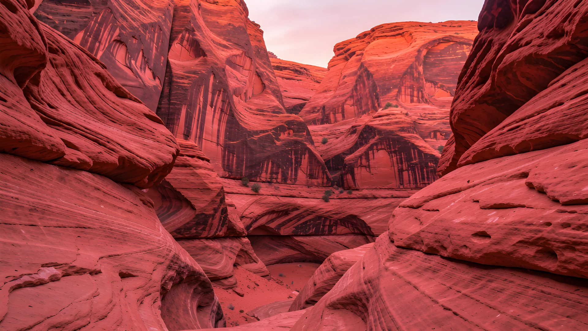 Valley Sunset Hues