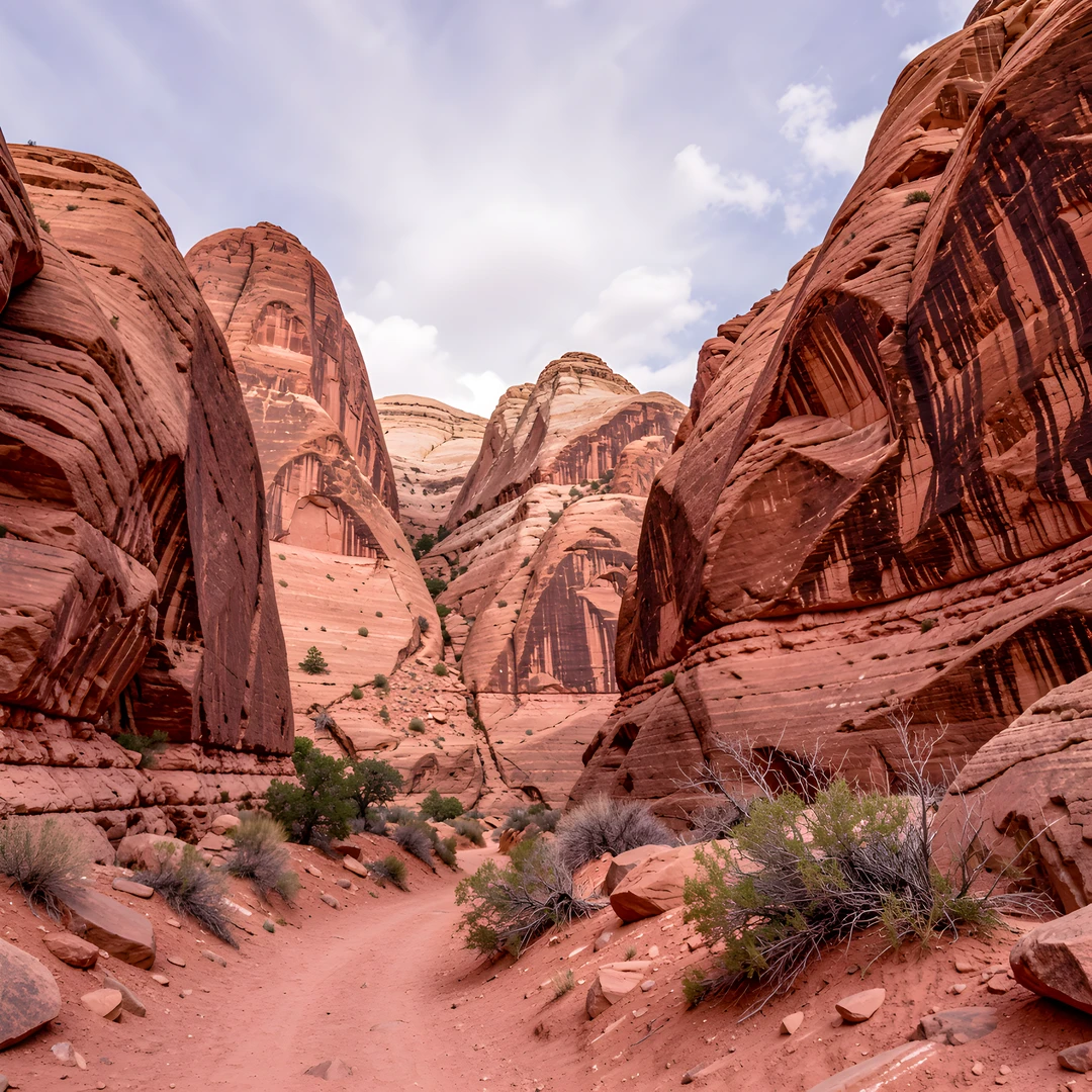 Desert Canyon Landscape