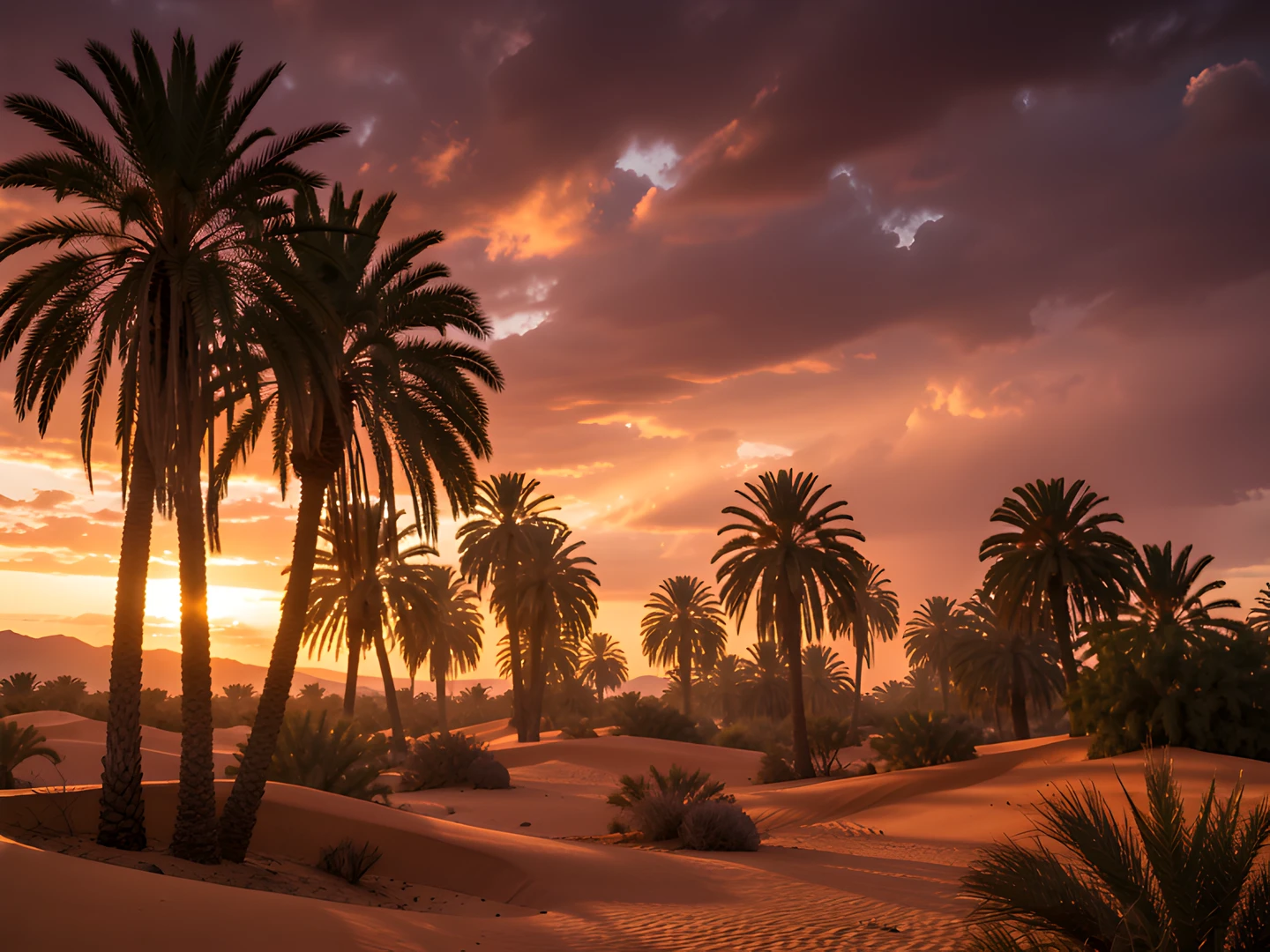 Desert Palm Oasis