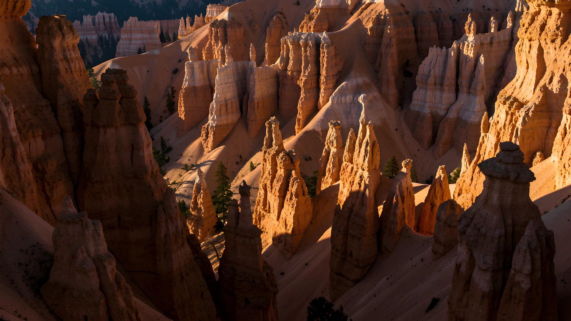 Golden Hoodoo Valley
