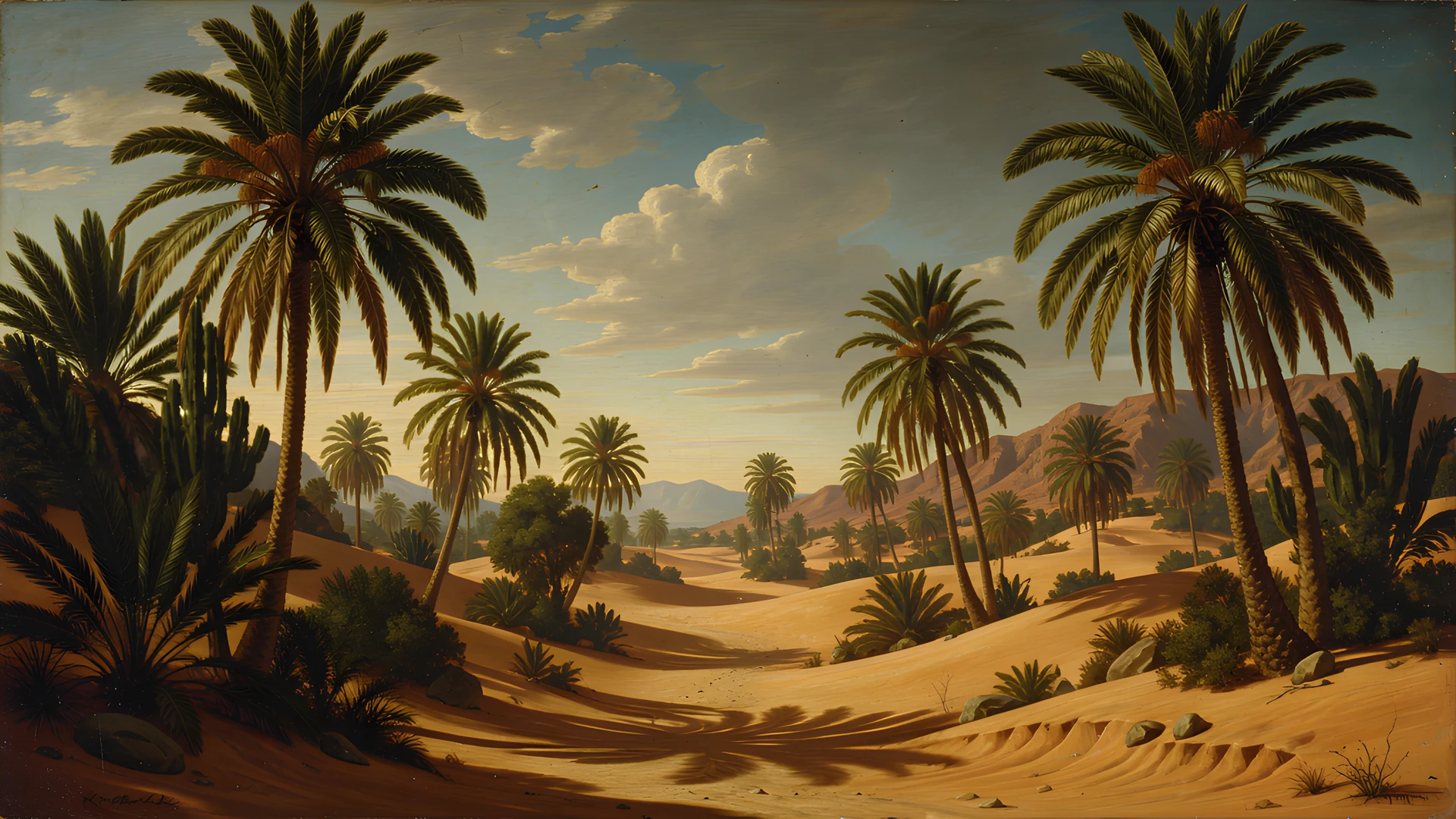 Baroque Palm Grove