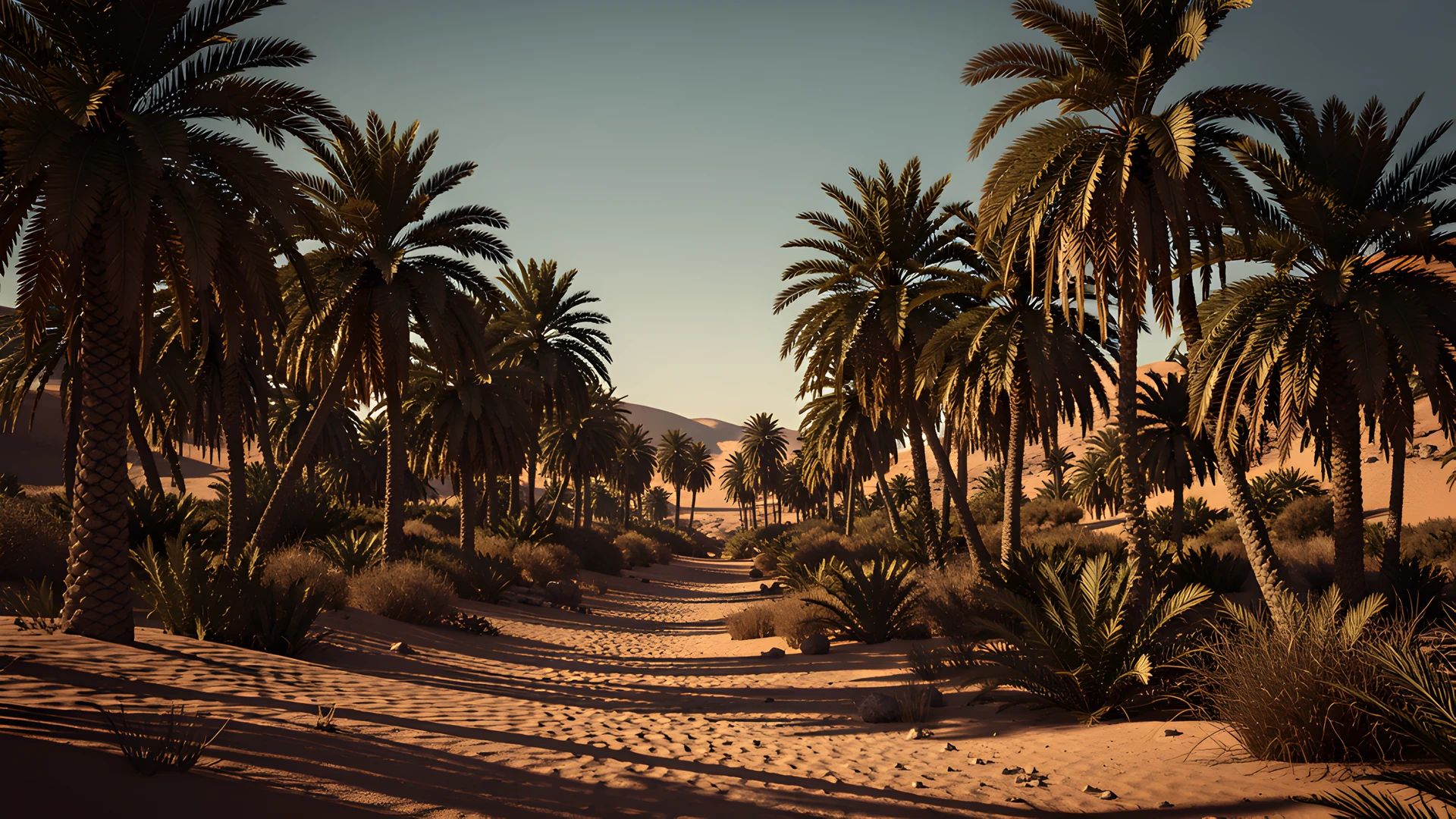 Desert Palm Oasis