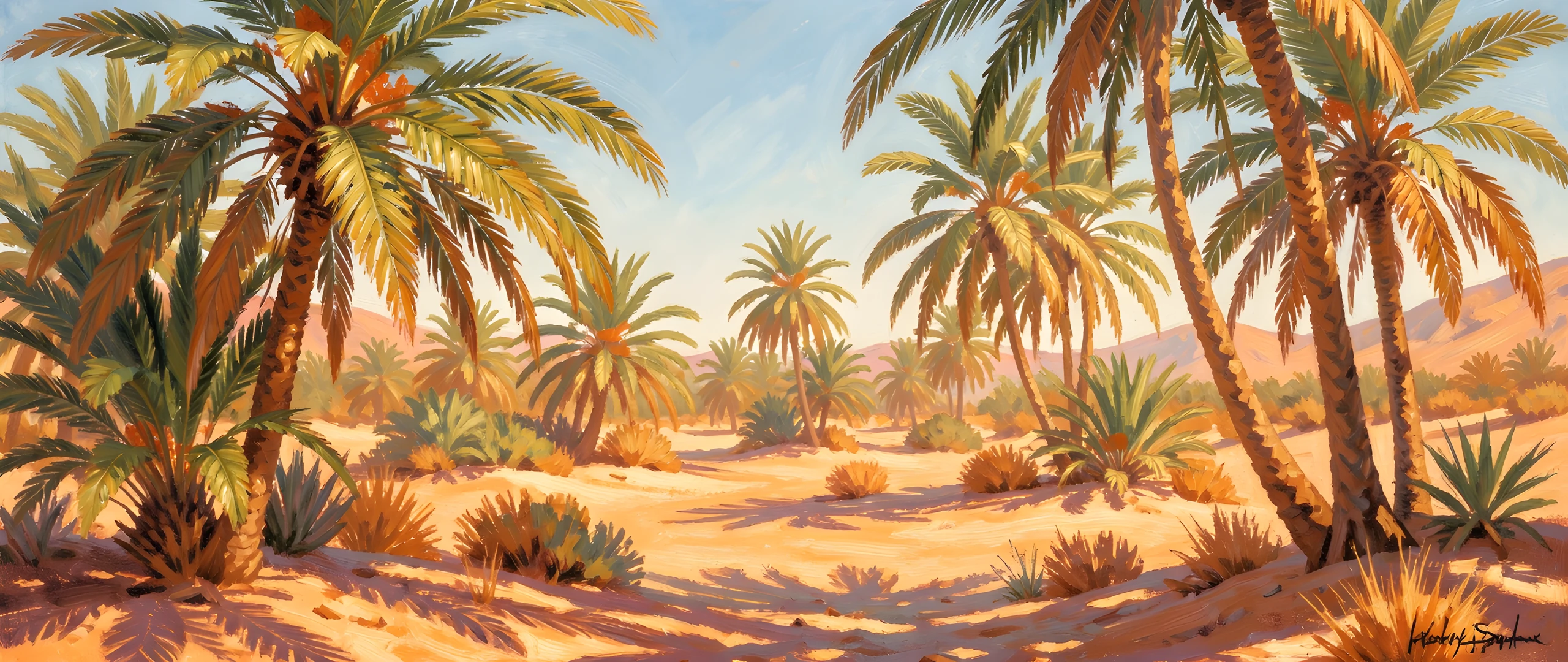 Desert Palm Oasis