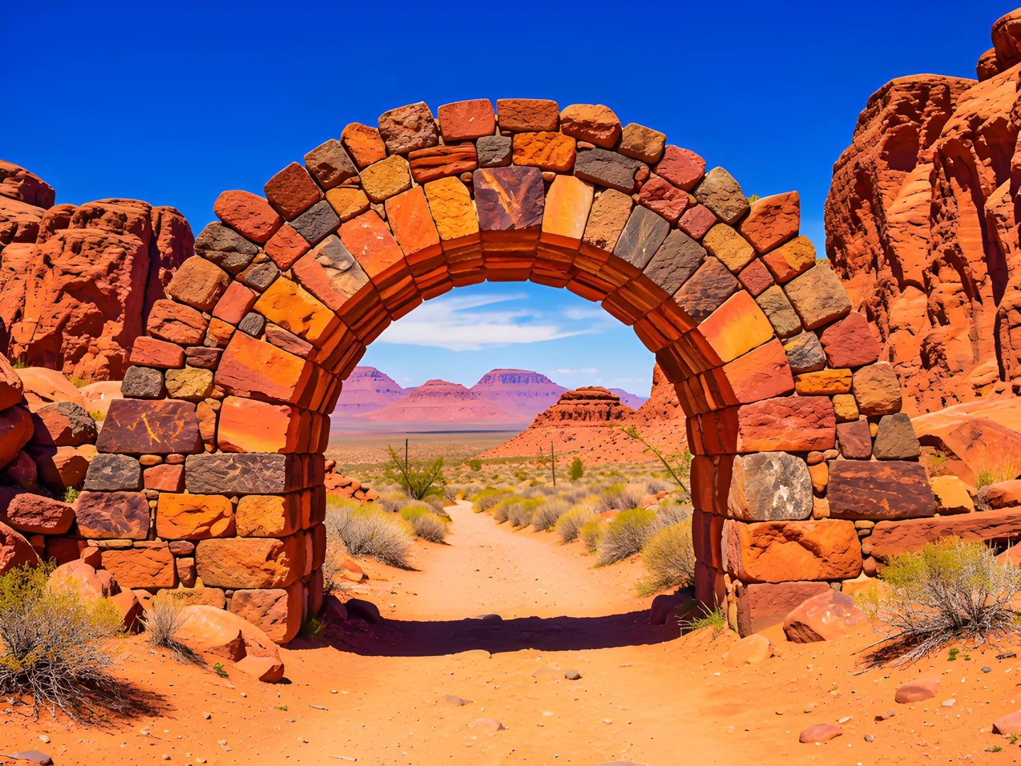 Desert Rock Formation