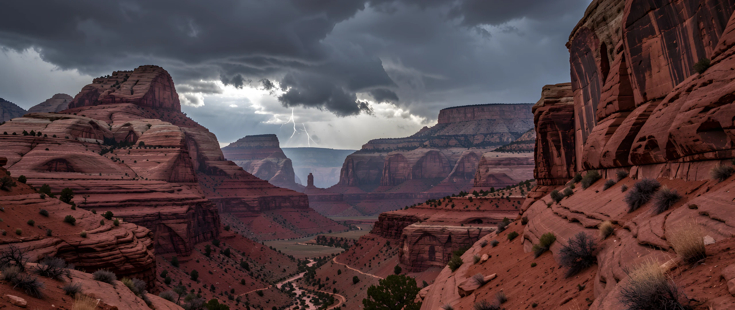 Desert Storm Valley