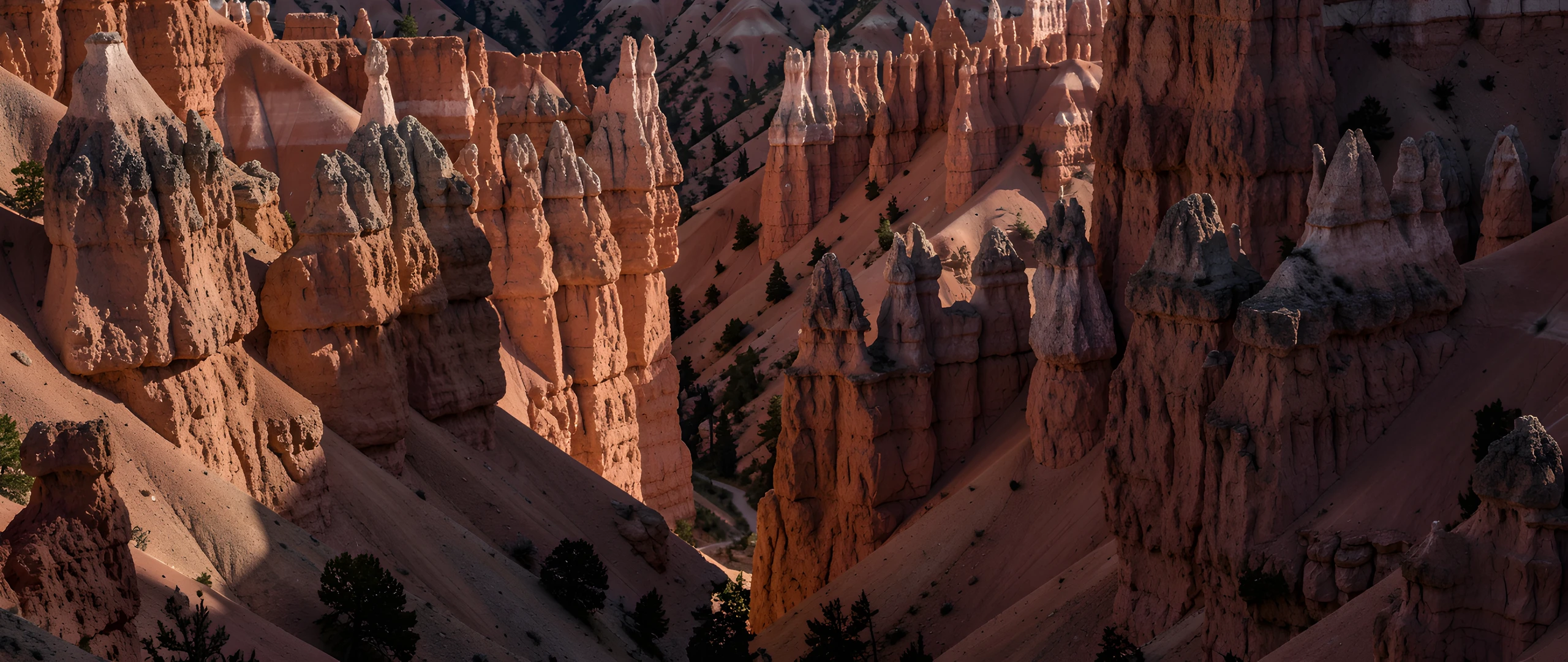 Twilight Hoodoo Valley