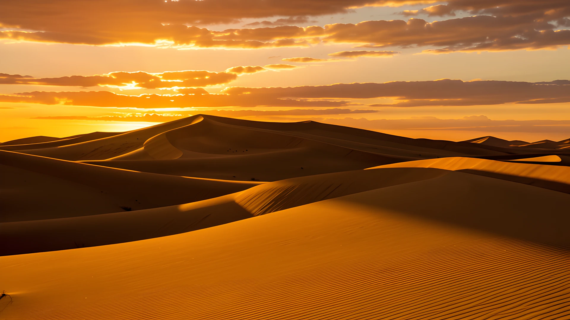 Desert Sunset Glow