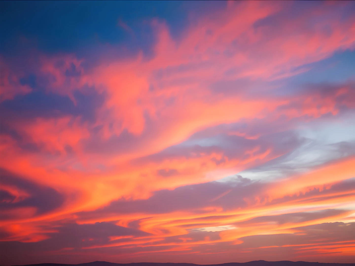 Dramatic Desert Sky
