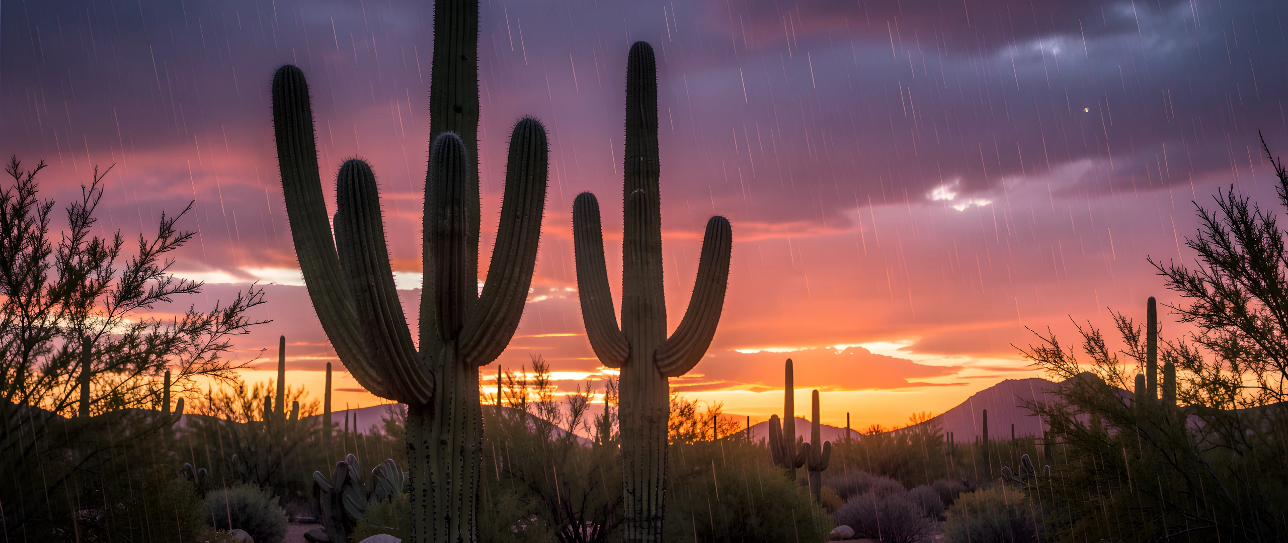 Saguaro Sunset Glow