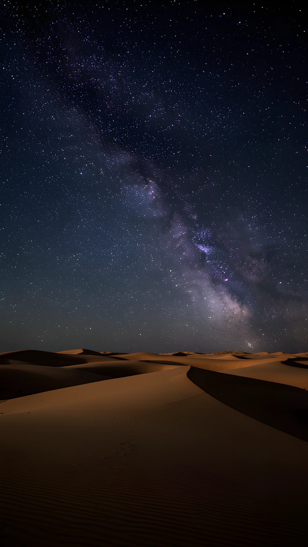 Desert Starlight Sky