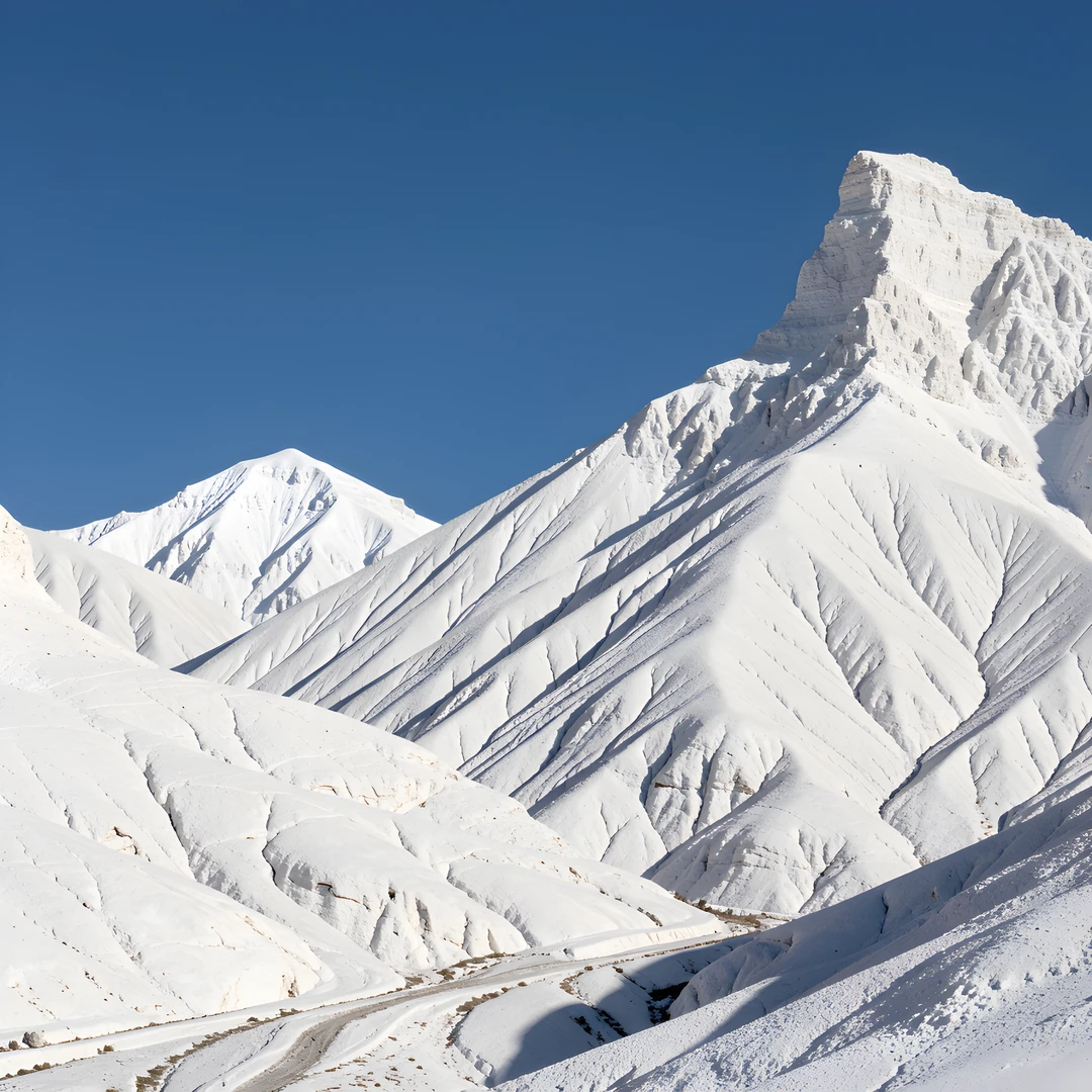 Snowy Mountain Peak