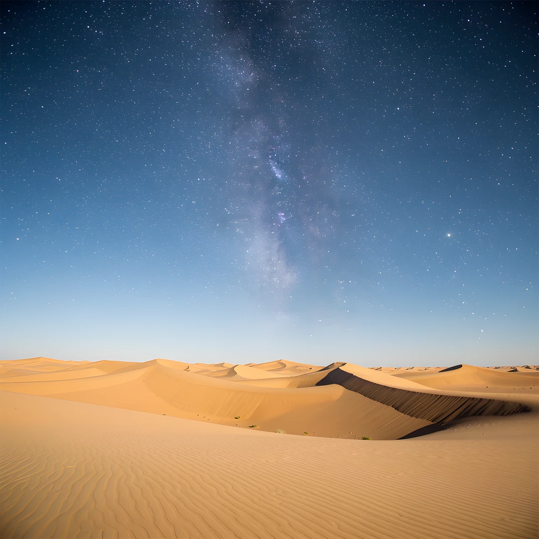 Desert Starry Night
