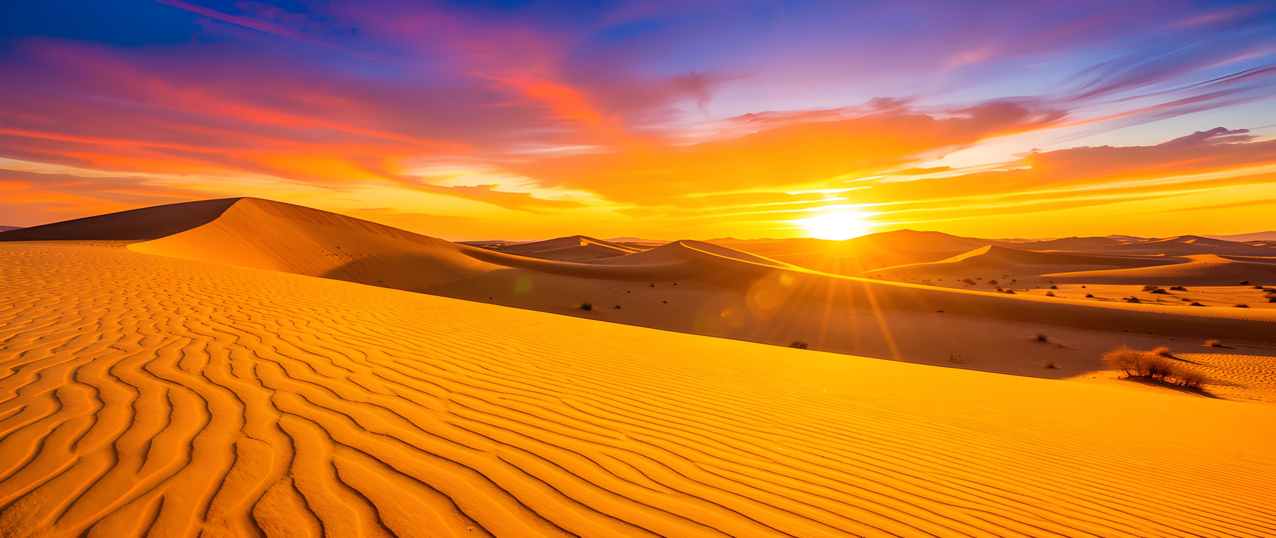 Desert Sunset Glow