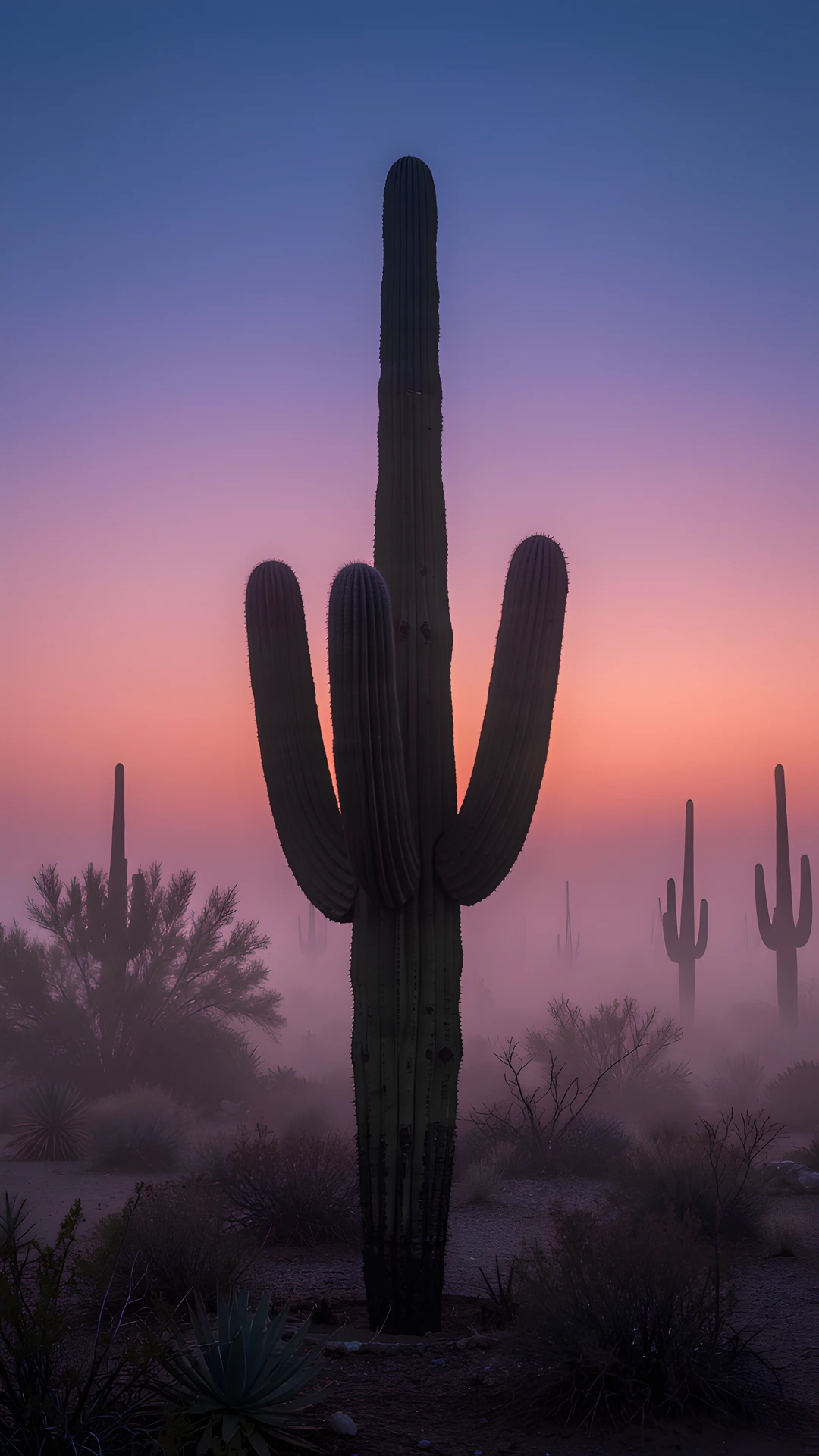 Saguaro Sunset Glow