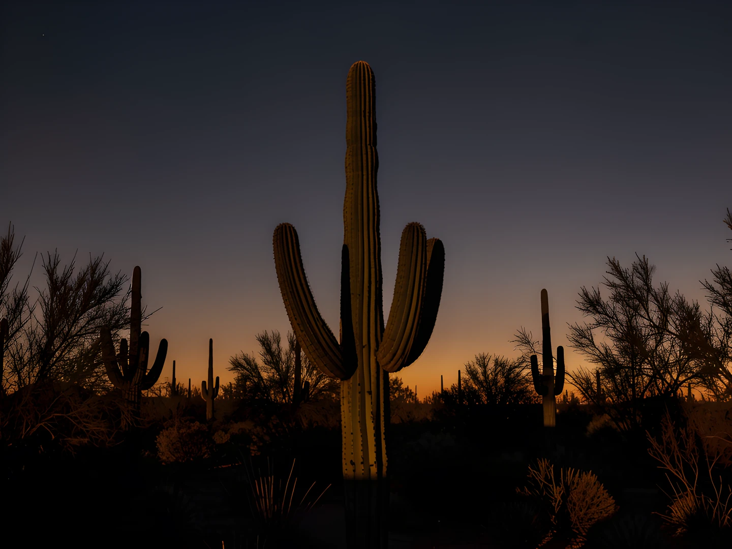Saguaro Twilight Glow