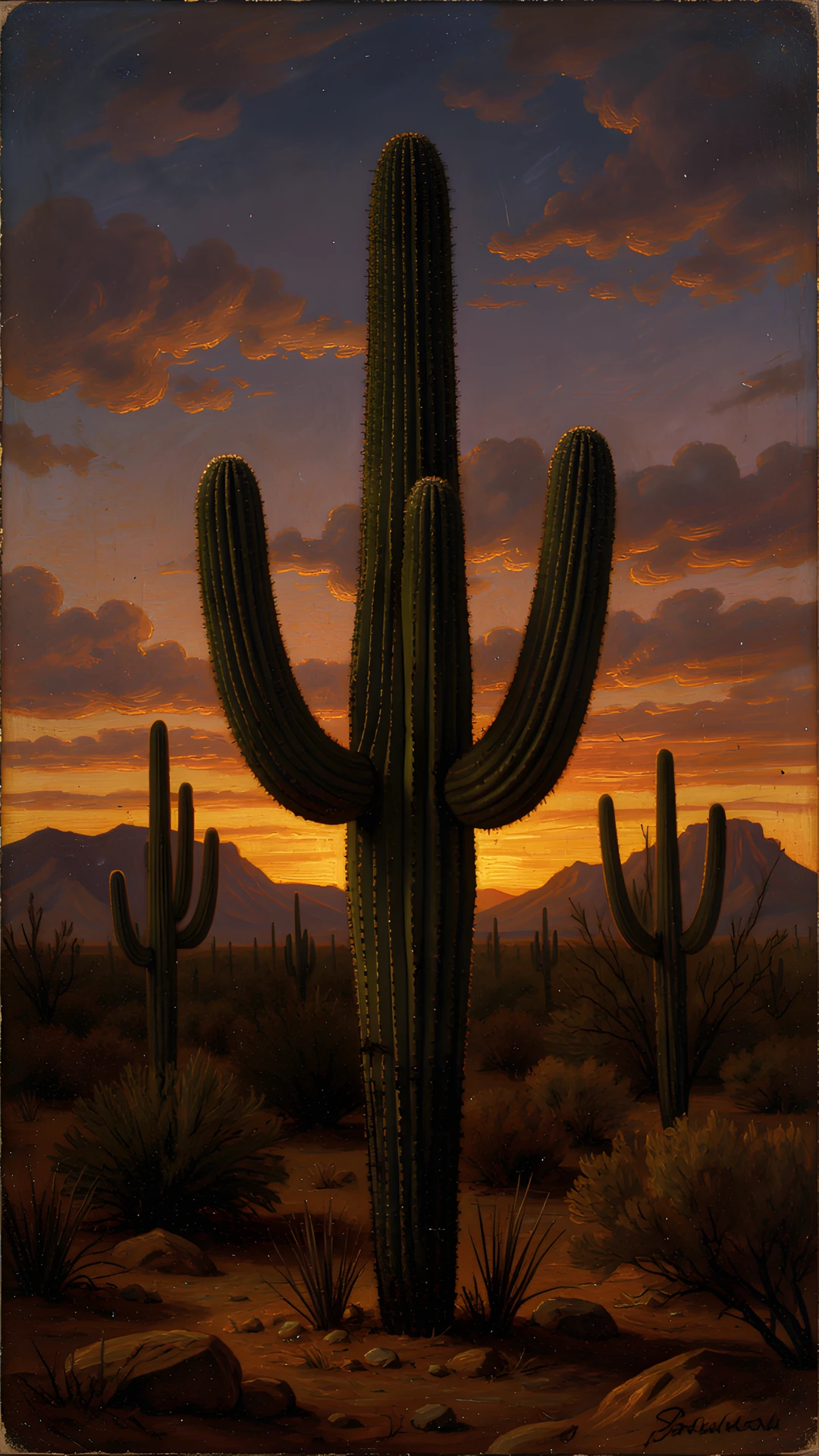 Twilight Desert Bloom