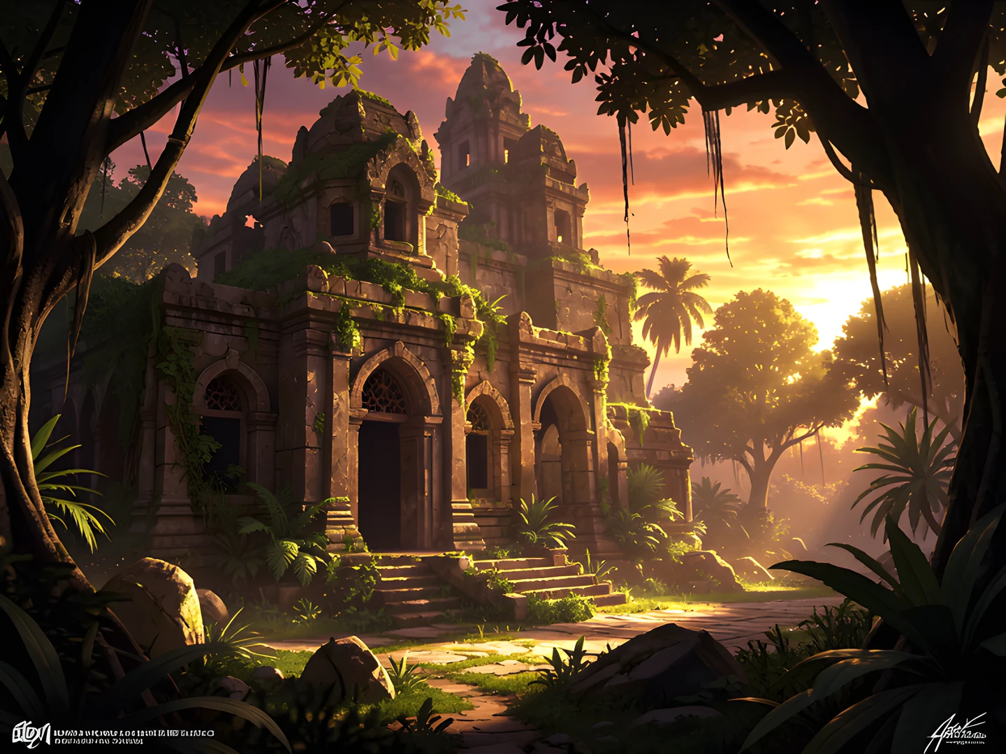 Jungle Temple Ruins