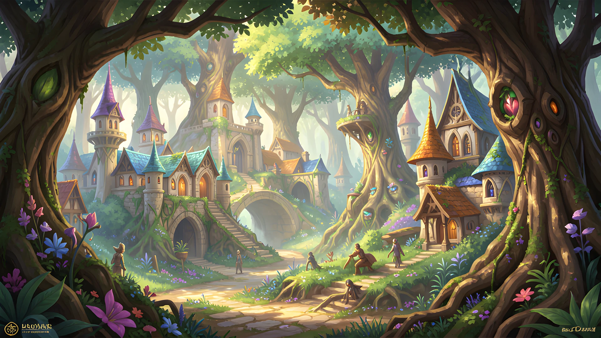 Elven Cityscape