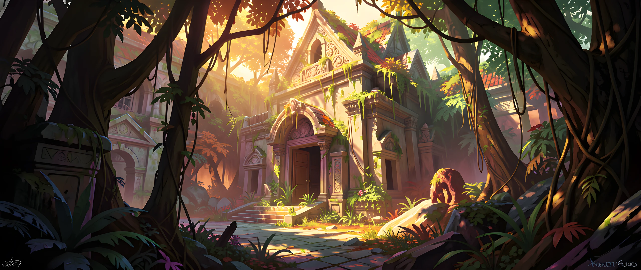 Jungle Temple Ruins