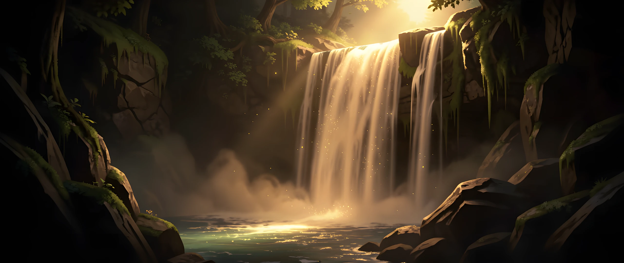 Mythic Waterfall Falls