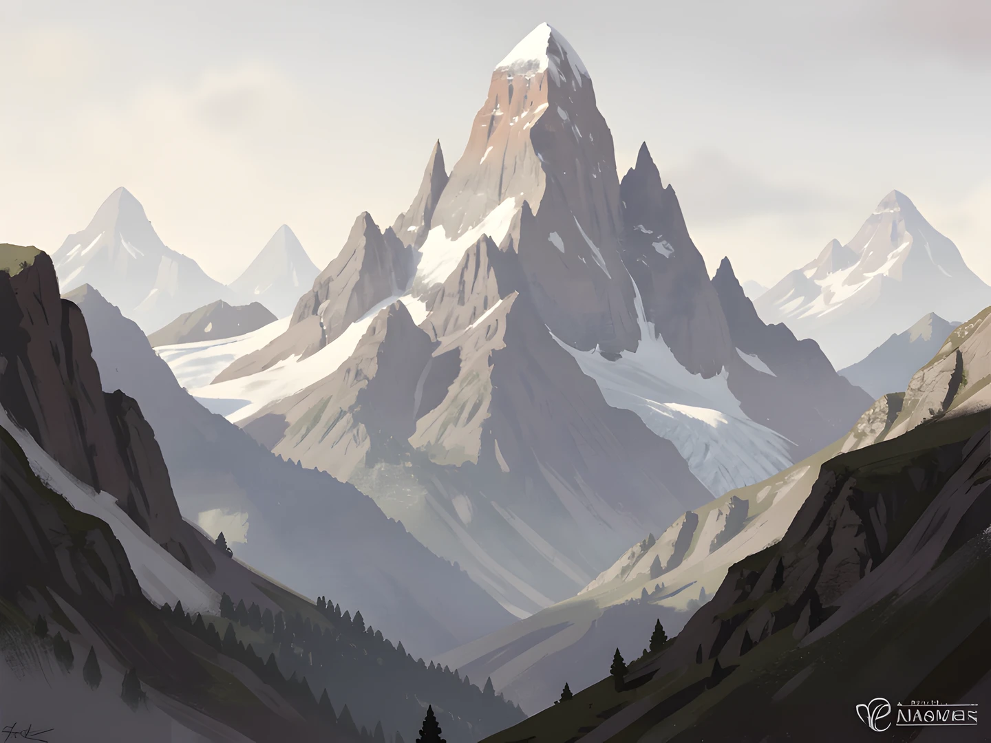 Soft Focus Landscape