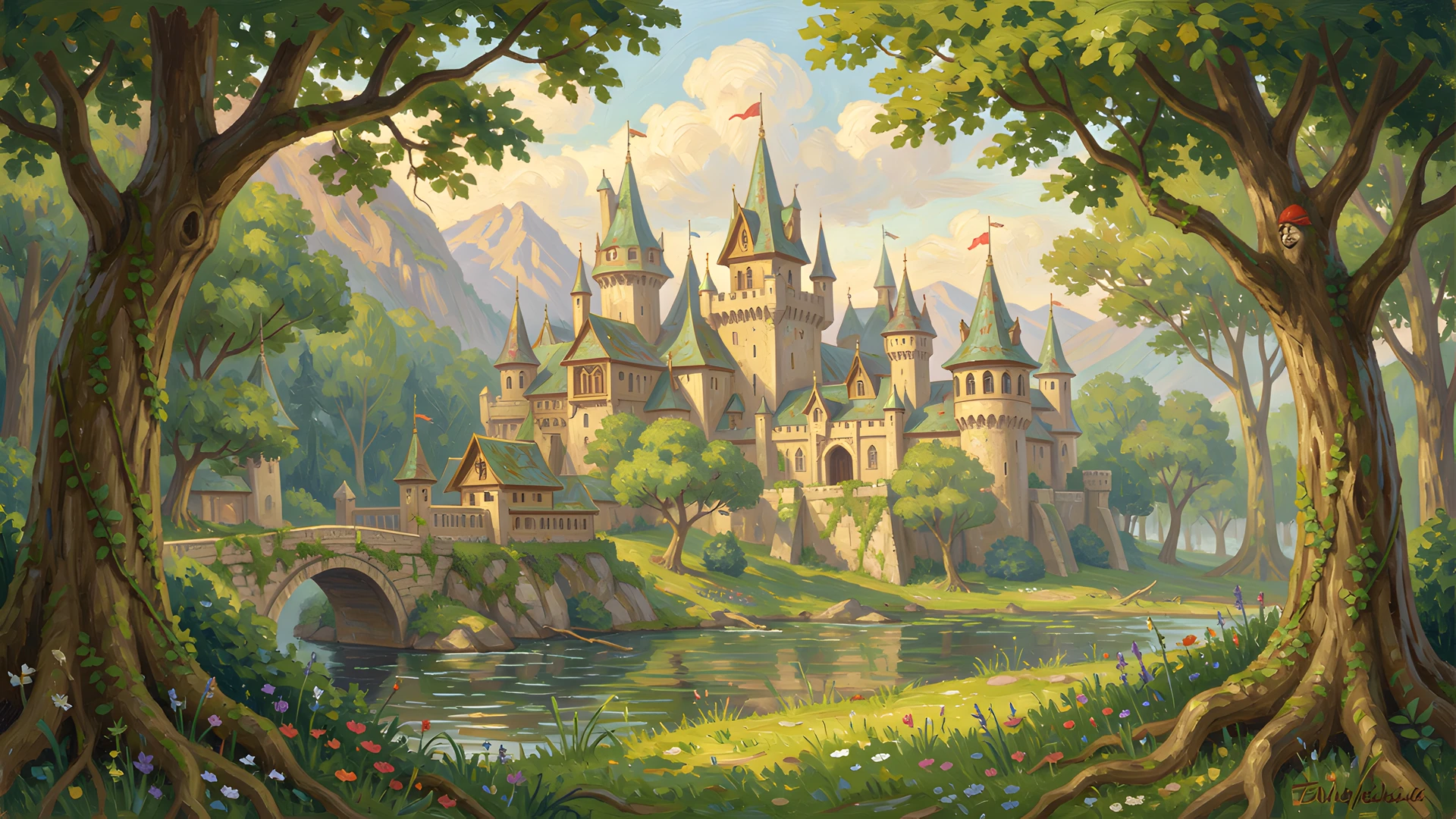 Elven Cityscape