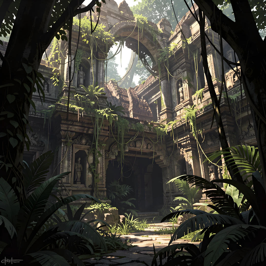Jungle Temple Ruins
