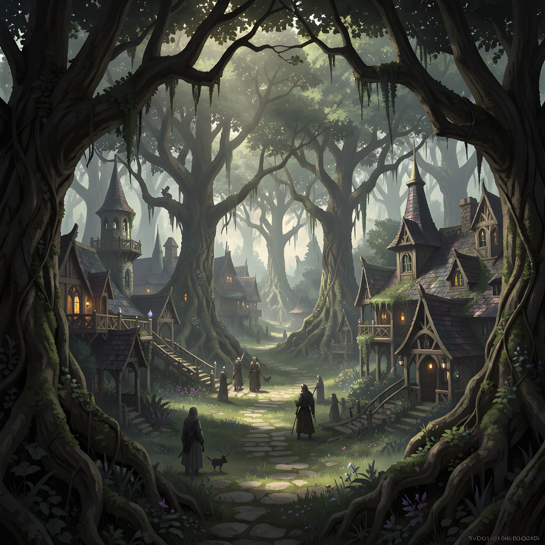 Elven Cityscape