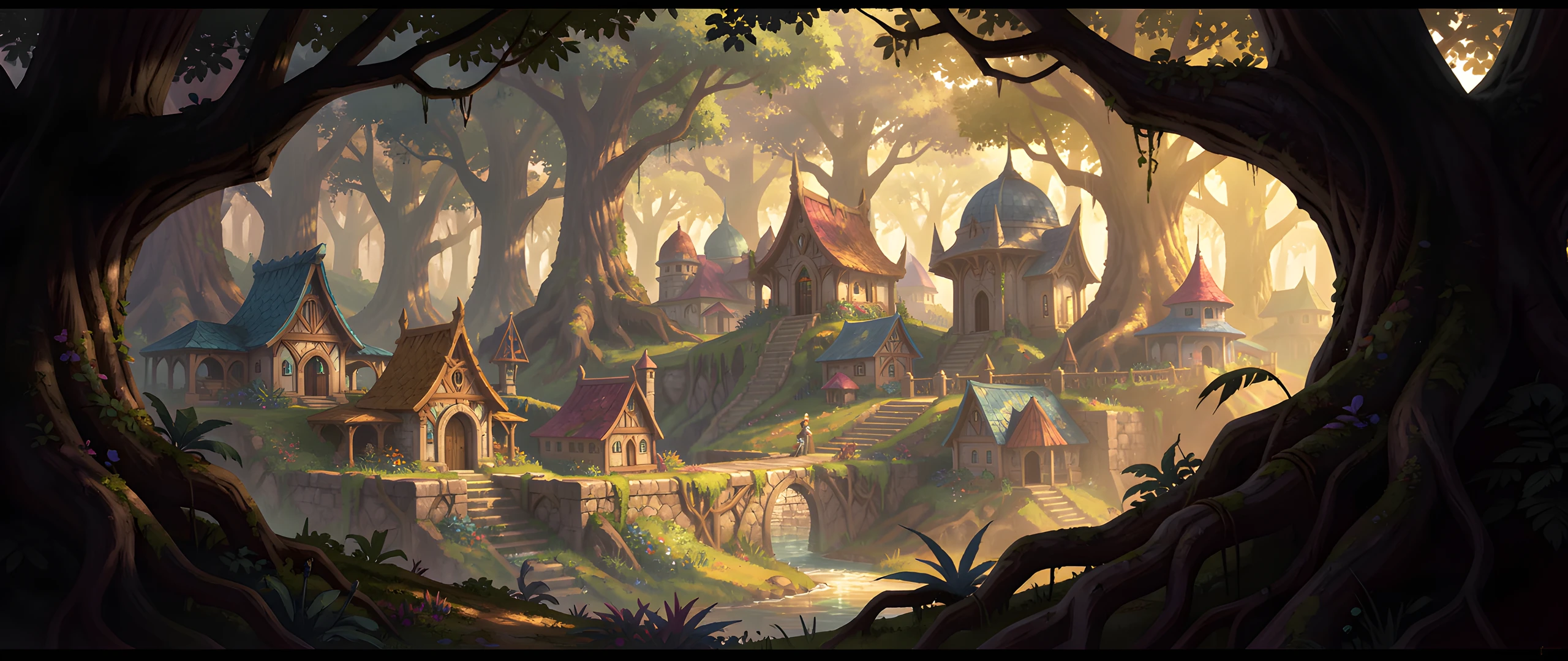 Elven Golden City