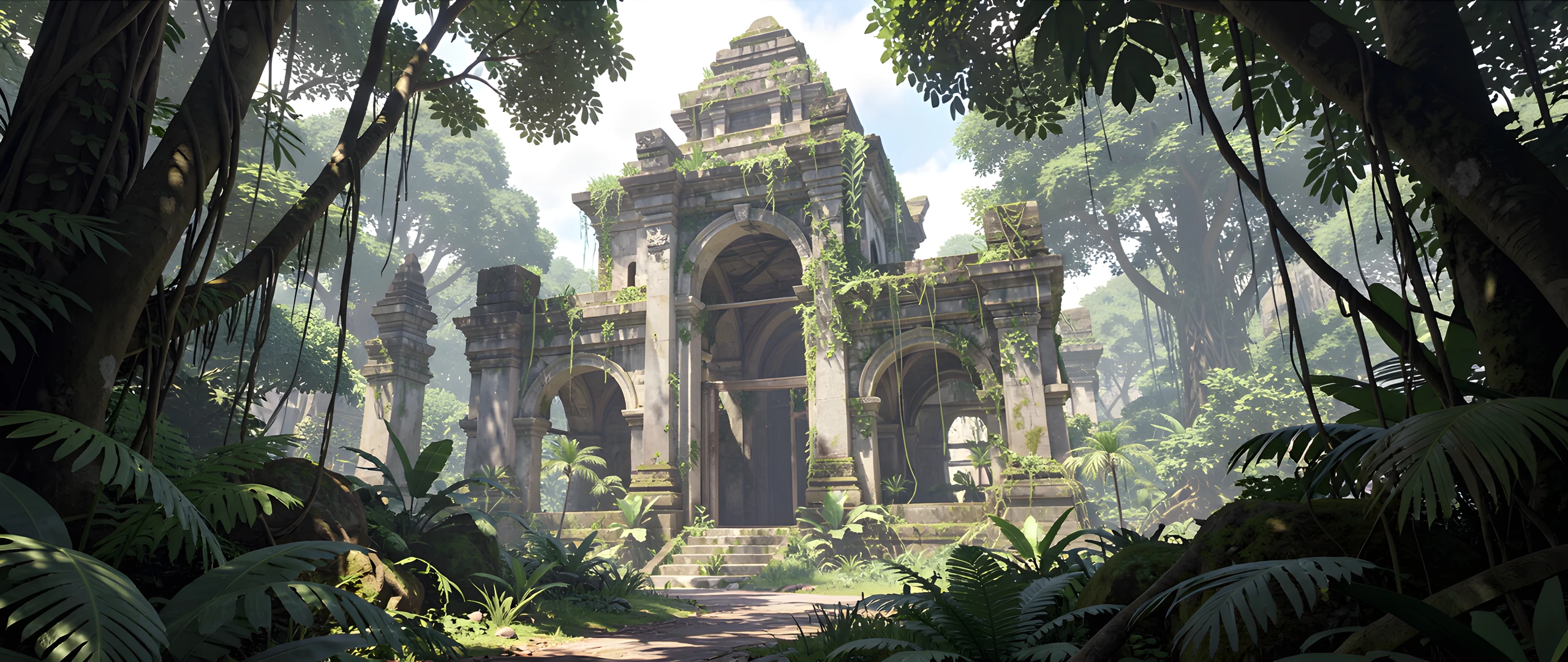 Jungle Ruin Temple
