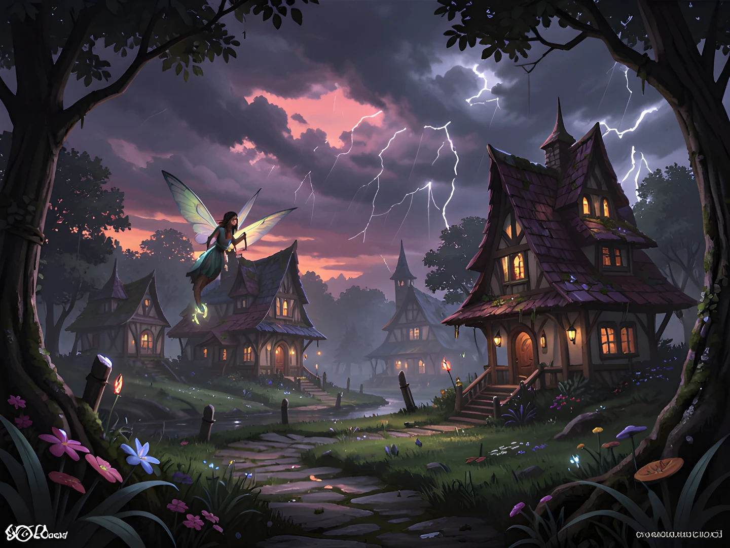 Fairy Sunset Village