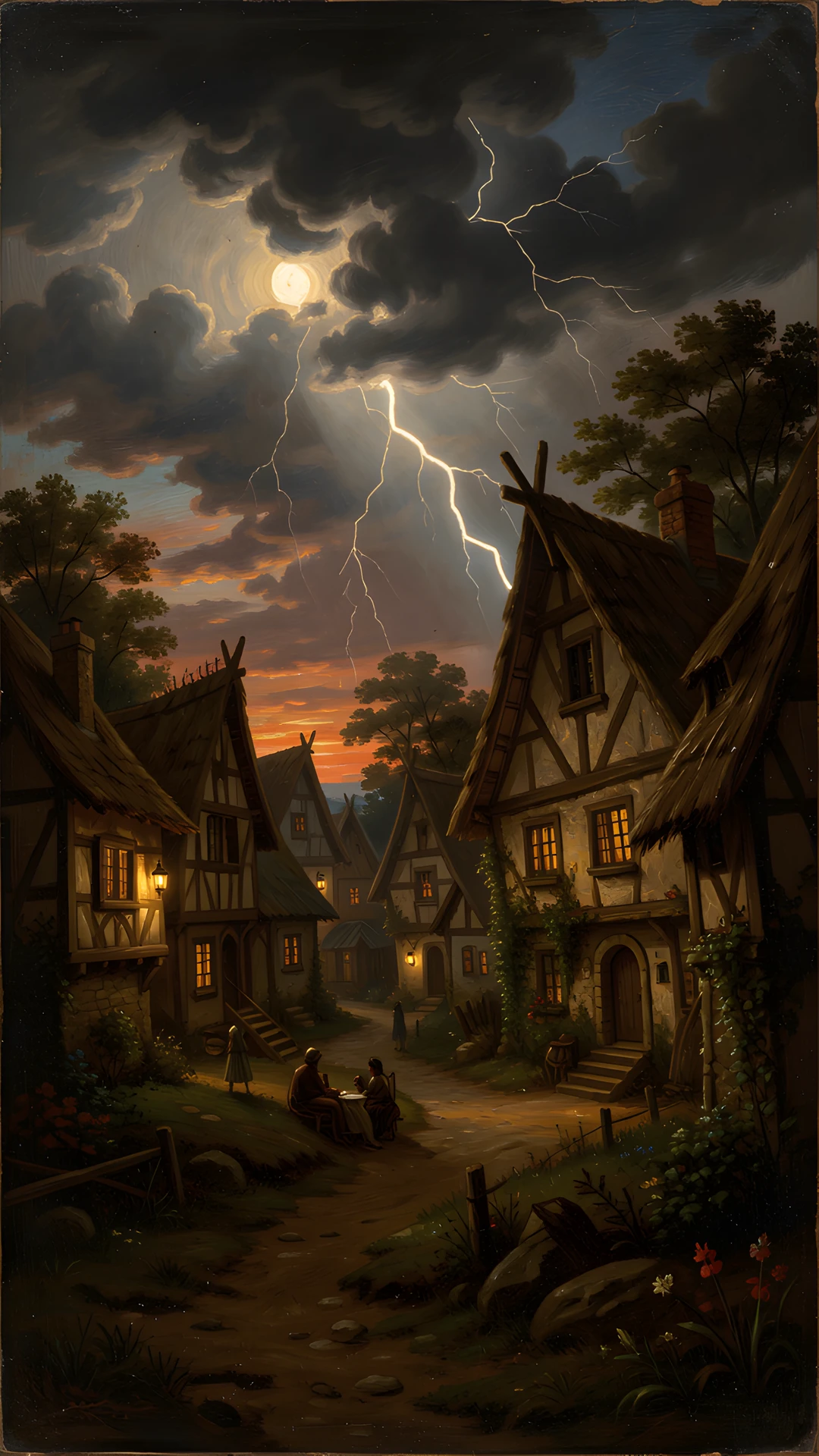 Fairy Storm Sunset