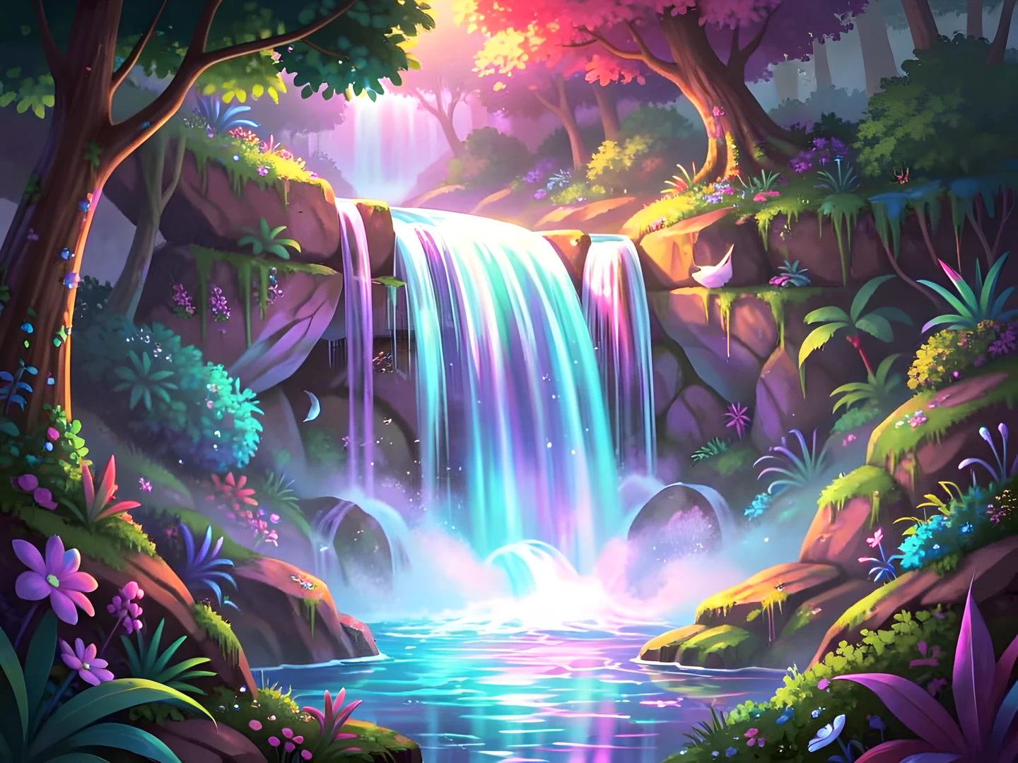 Rainbow Waterfall