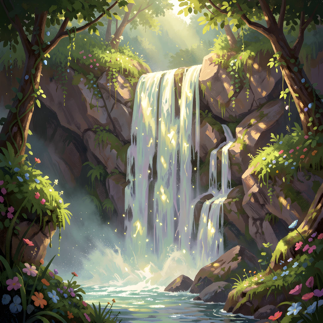 Whispering Waterfall Dream