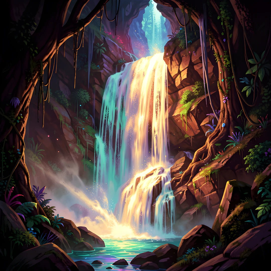 Mythic Waterfall