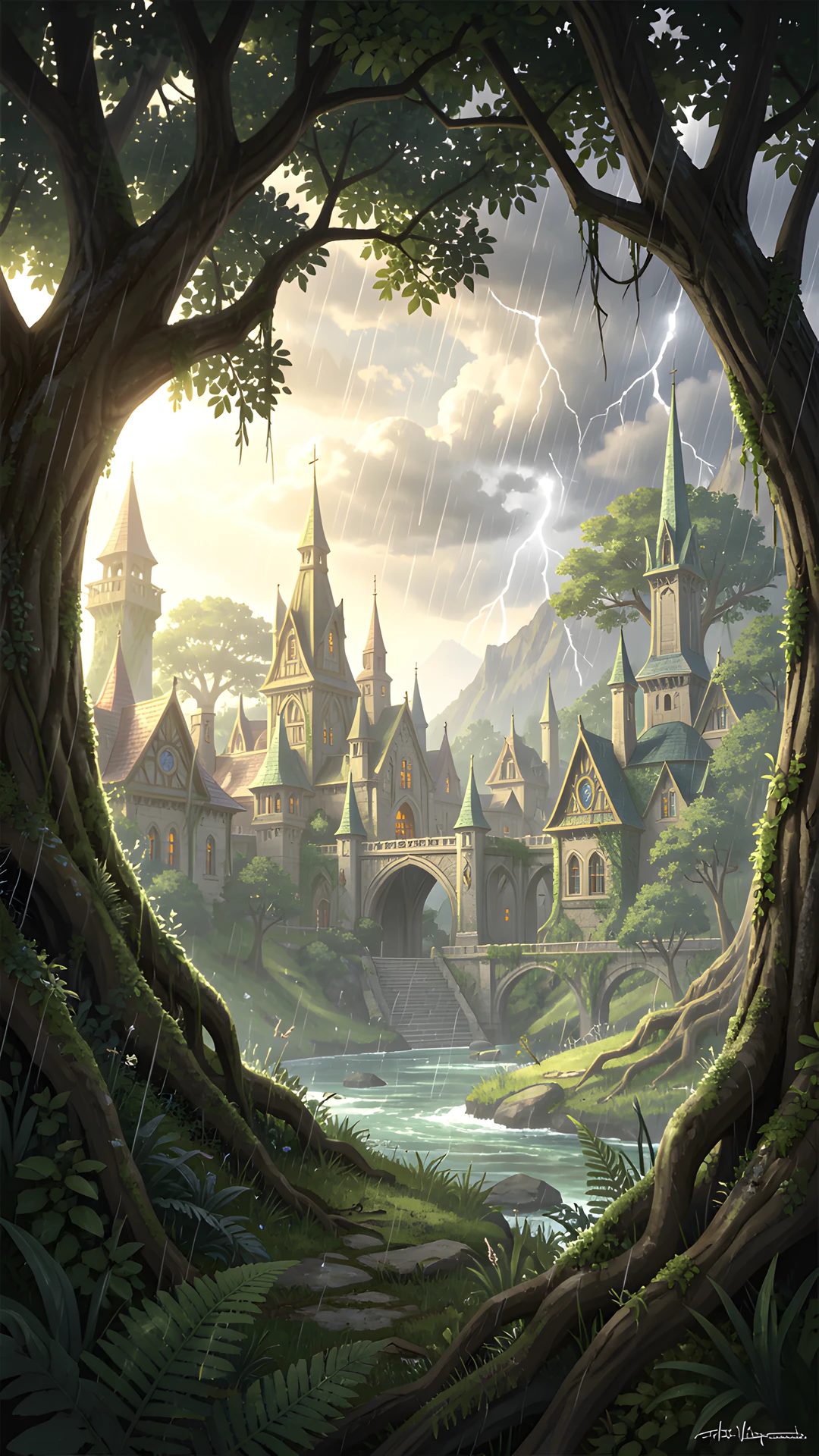 Elven Storm Tree