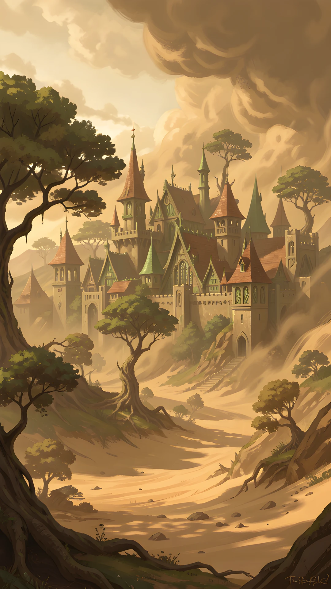 Elven Desert Oasis