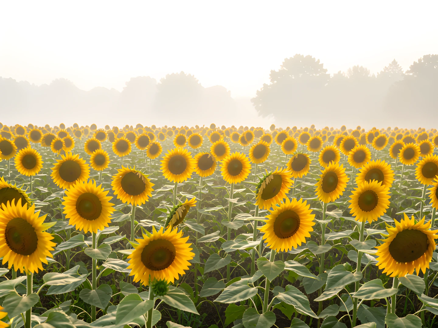Sunflower Field Bloom