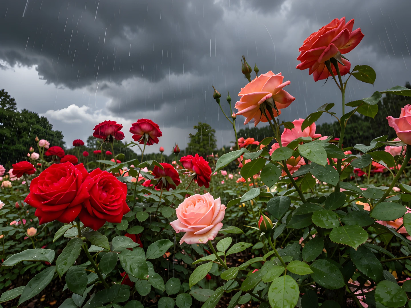 Blooming Garden Storm