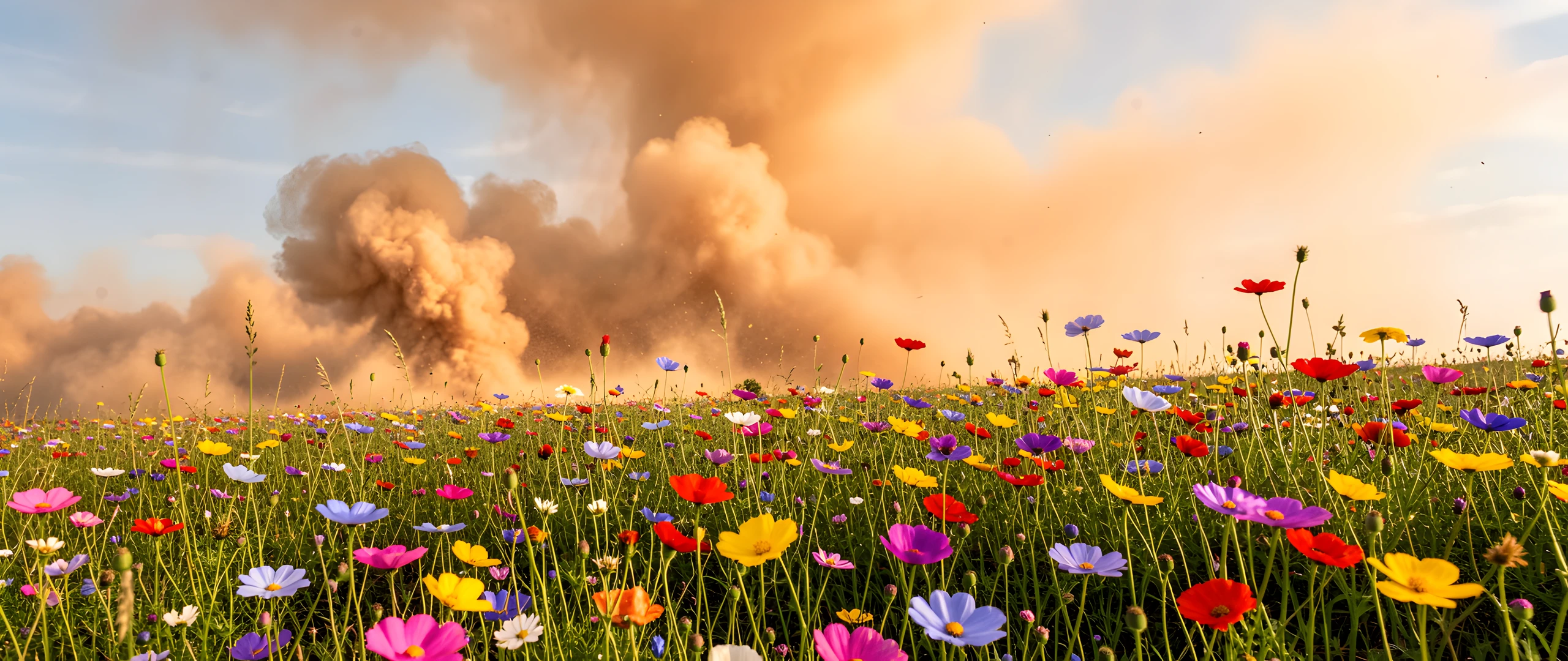 Wildflower Stormscape