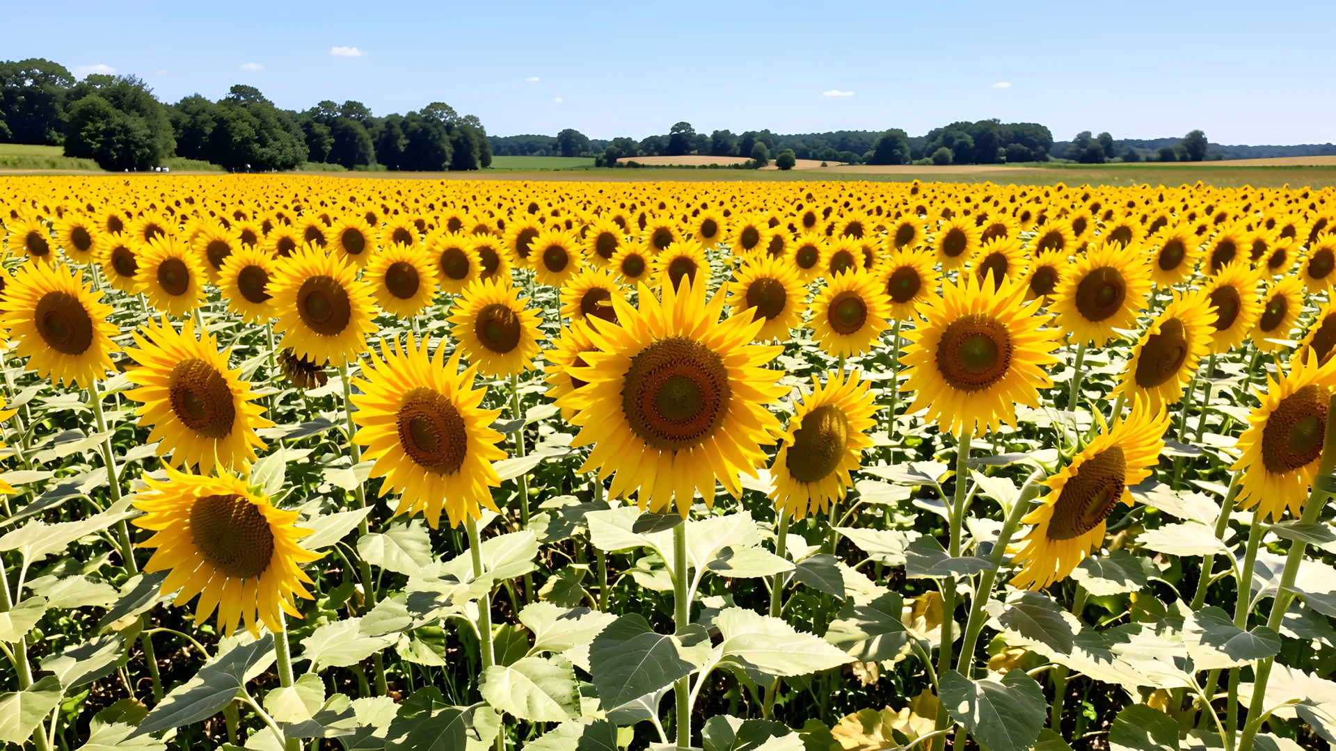 Sunflower Field Bloom