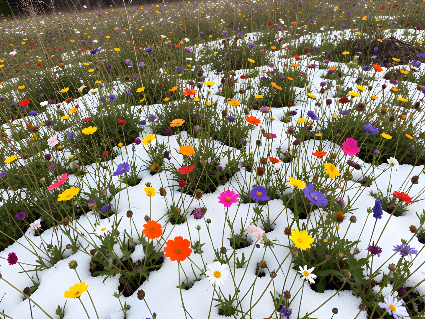 Winter Floral Bloom