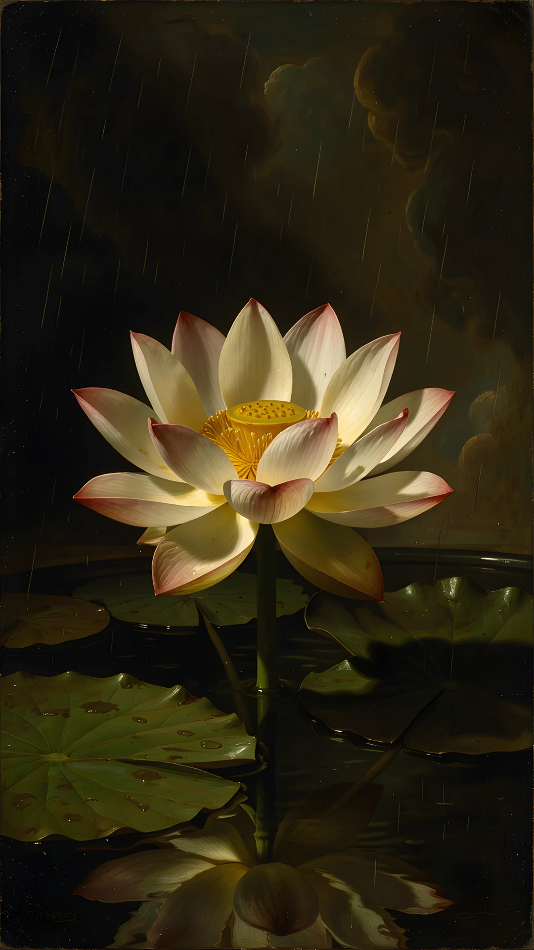 Lotus Water Scene