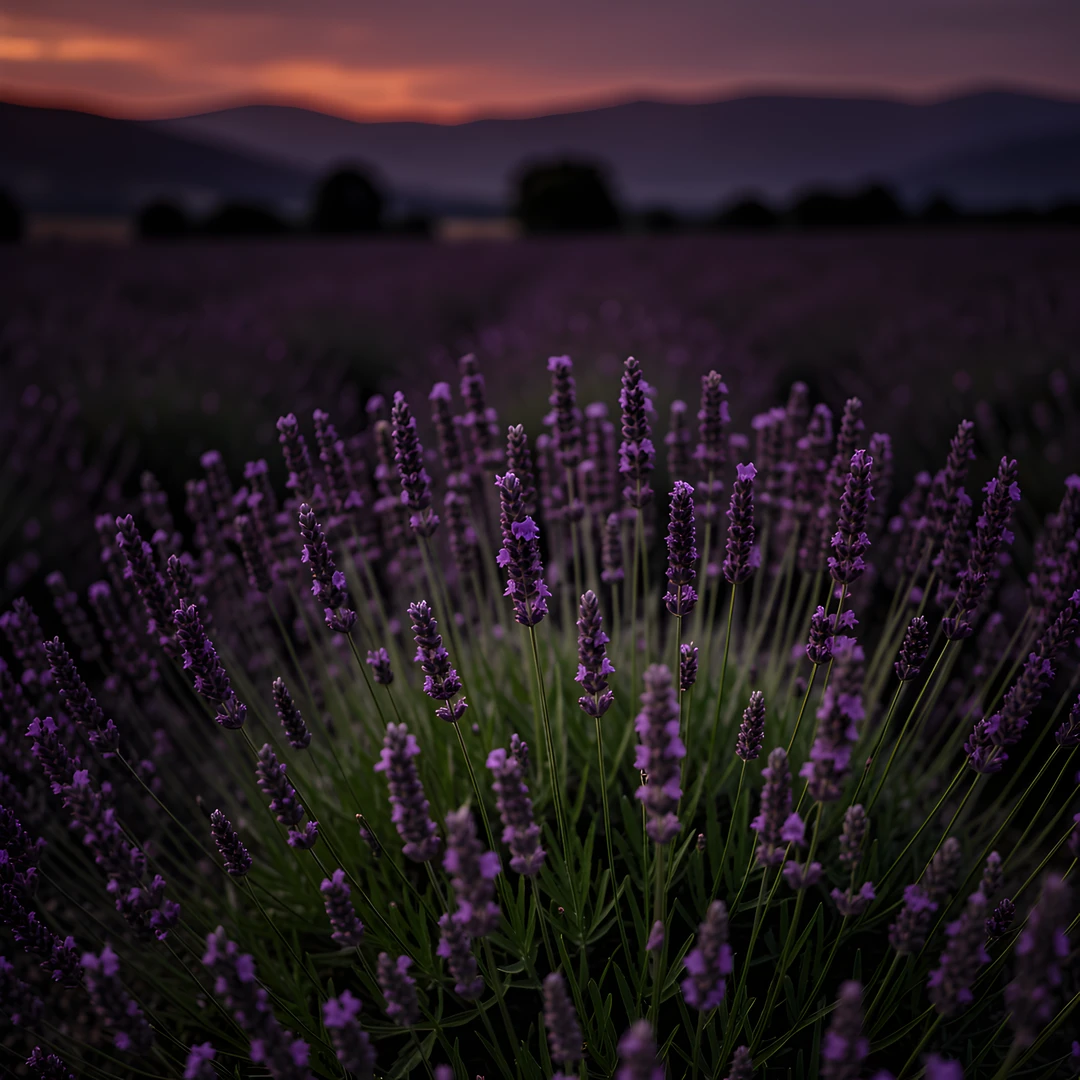 Lavender Twilight Sky
