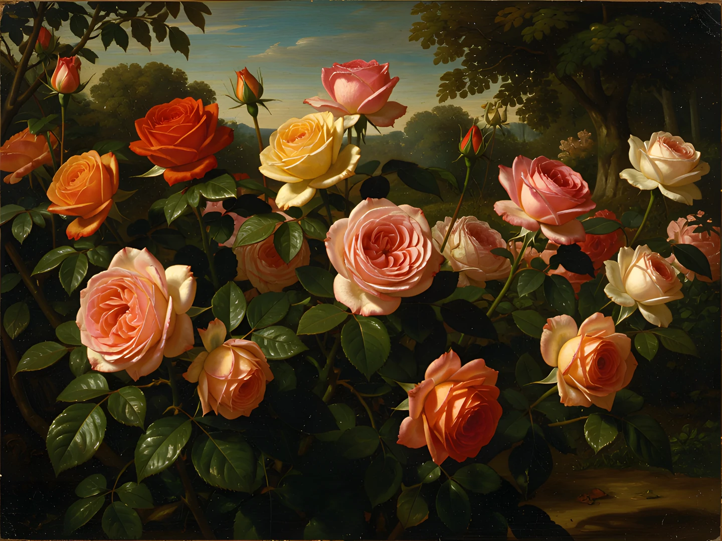 Floral Baroque Dream