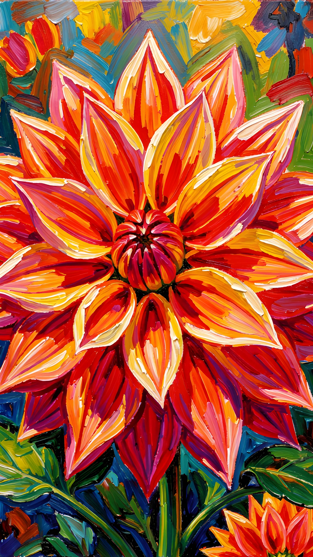 Impressionist Dahlia