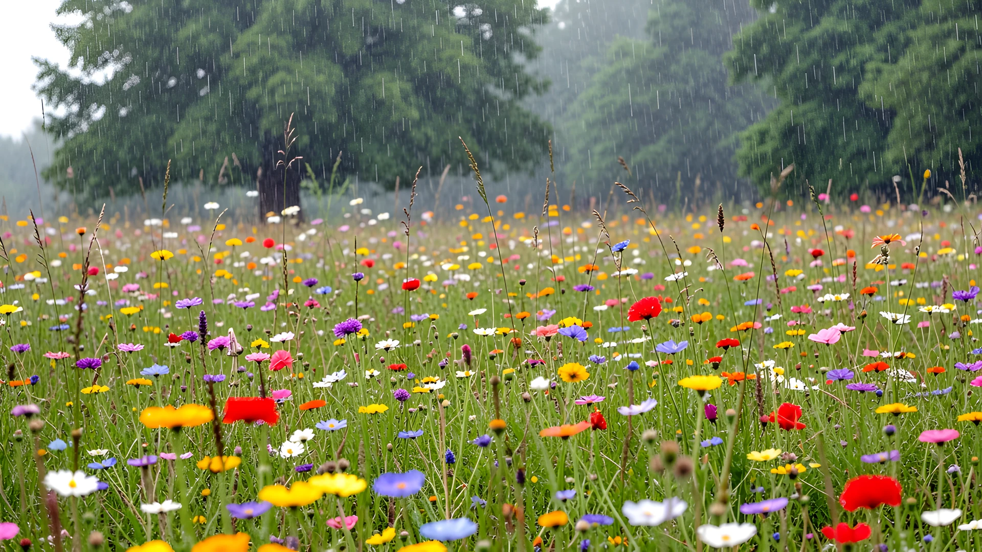 Whimsical Meadow Bloom